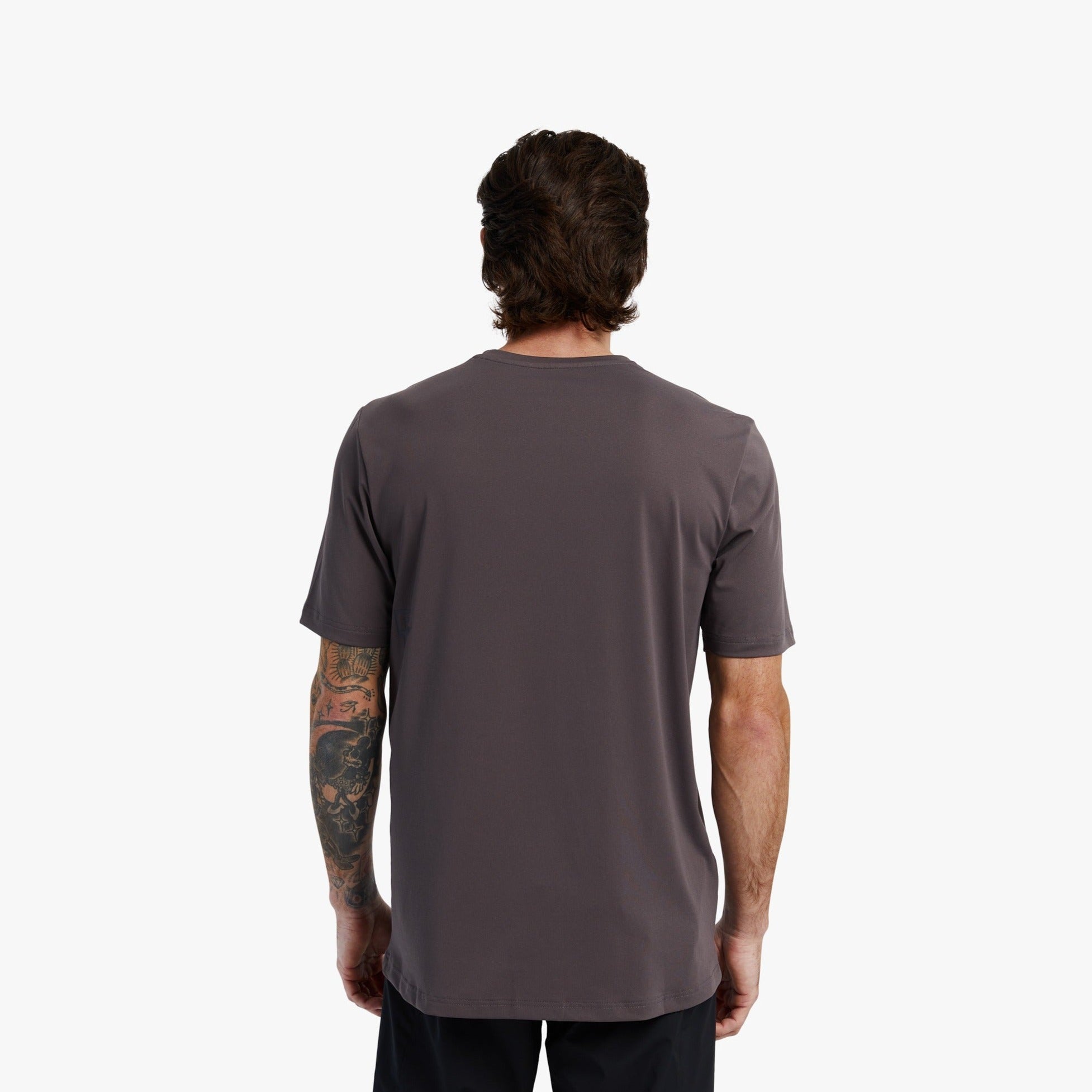 Race Face 2023 Men's Commit SS Tech Top - Performance Cycling Jersey for Mountain & Road Biking - Moisture Wicking & Breathable Workout Shirt