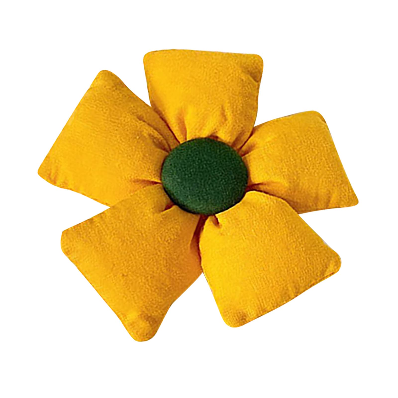 GILIGEGE DIY Cloth Flower Shoe Charms - Fashionable Shoe Buckle Accessories for Sandals (Yellow, One Size) | Perfect for Party Outfits, DIY Projects & Trendy Footwear Decoration