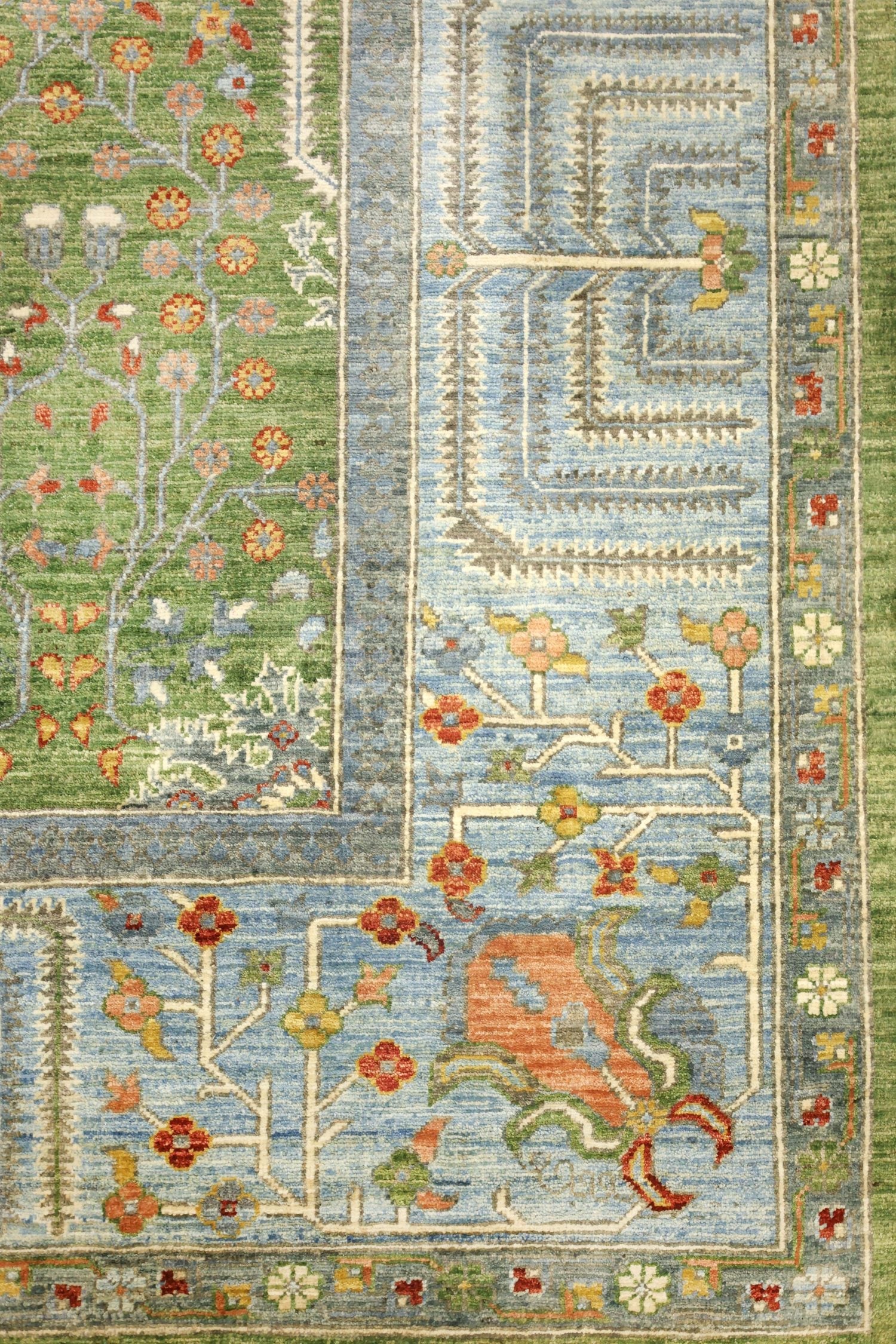 Handwoven Arabesque Tribal Rug - Authentic Bohemian Design for Home Decor, J77781 | Perfect for Living Room, Bedroom, or Boho Chic Interior Styling