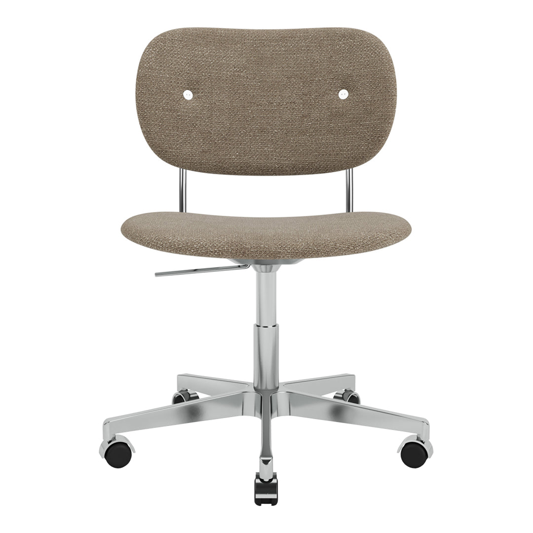 Ergonomic Office Chair with Fully Upholstered Seat & Back, 360° Swivel Base with Smooth-Rolling Casters - Perfect for Home Office, Gaming, and Workspaces