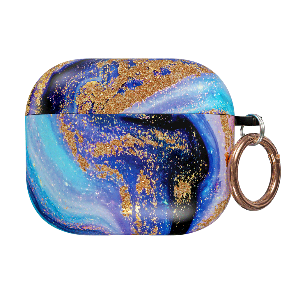 Sparkly Galaxy Glitter AirPods Case - Protective Cover for AirPods 1/2/3 & Pro - Stylish & Durable Design for Daily Use, Travel & Gym