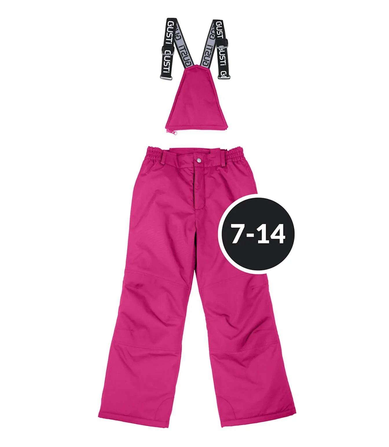 Gusti Makena Waterproof Snowsuit for Kids - Warm Winter Jacket & Pants Set, Ocean Blue - Perfect for Skiing, Snowboarding & Outdoor Winter Activities