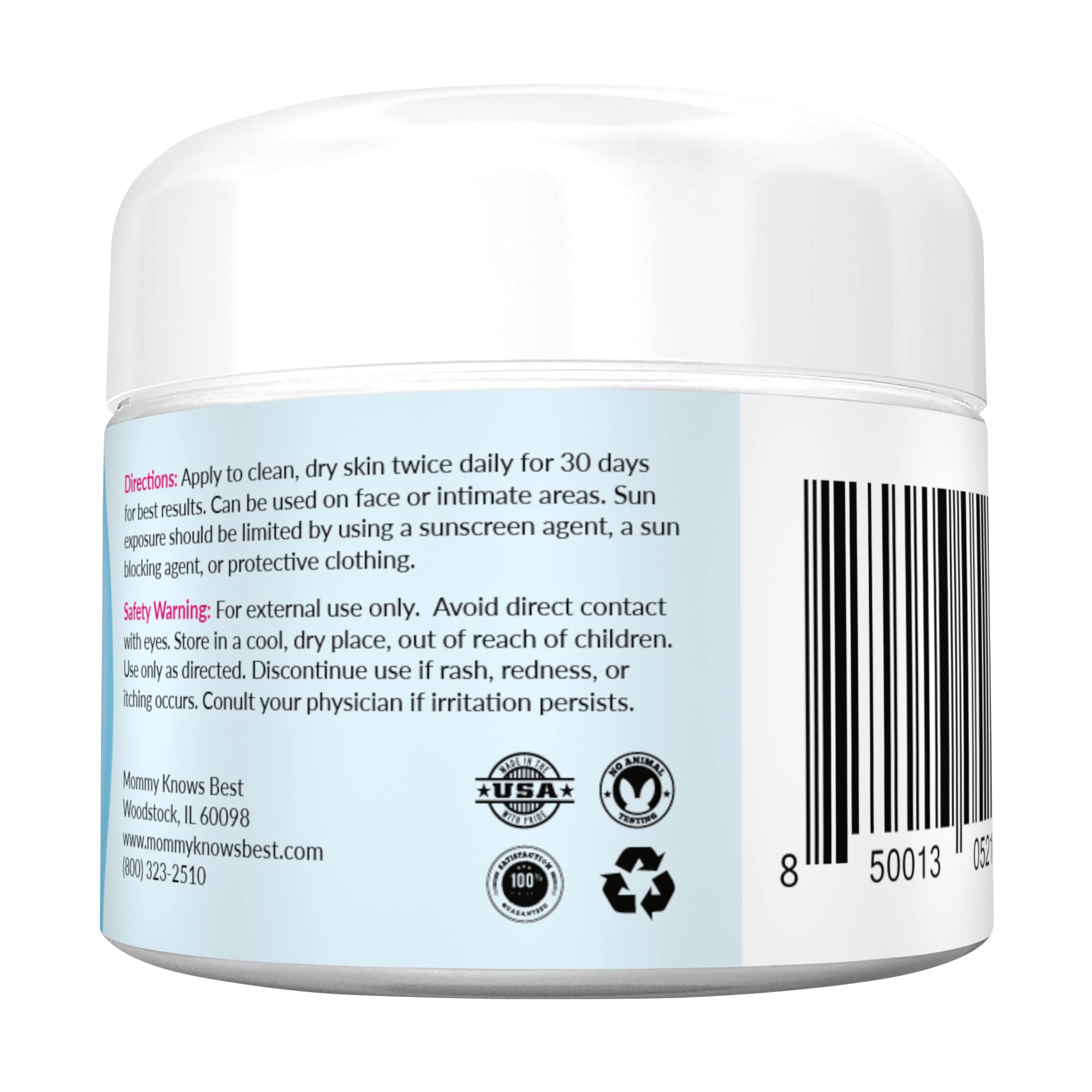 Mommy Knows Best Brightening Skin Cream for Face & Body - Dark Spot Corrector, Underarm & Facial Moisturizer for Radiant Glow | Perfect for Daily Skincare & Nighttime Routine