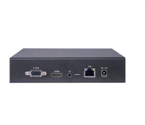 GV-IP Decoder Box - High Performance Ethernet Video Decoder for Security Cameras, PCs, Laptops & TVs | Perfect for Home Surveillance, Office Monitoring & Digital Signage