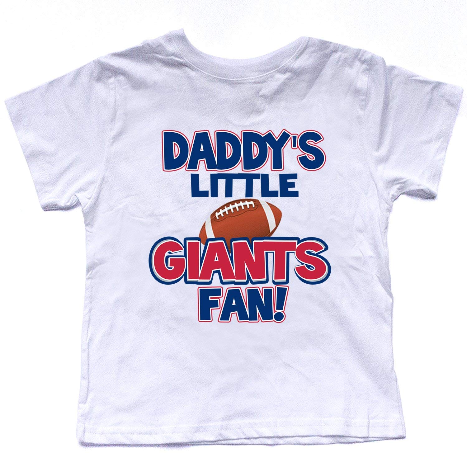 Daddy's Little Giants Fan Kids T-Shirt - Cute Baseball Fan Outfit for Boys & Girls - Perfect for Game Day, Family Photos & Sports Events