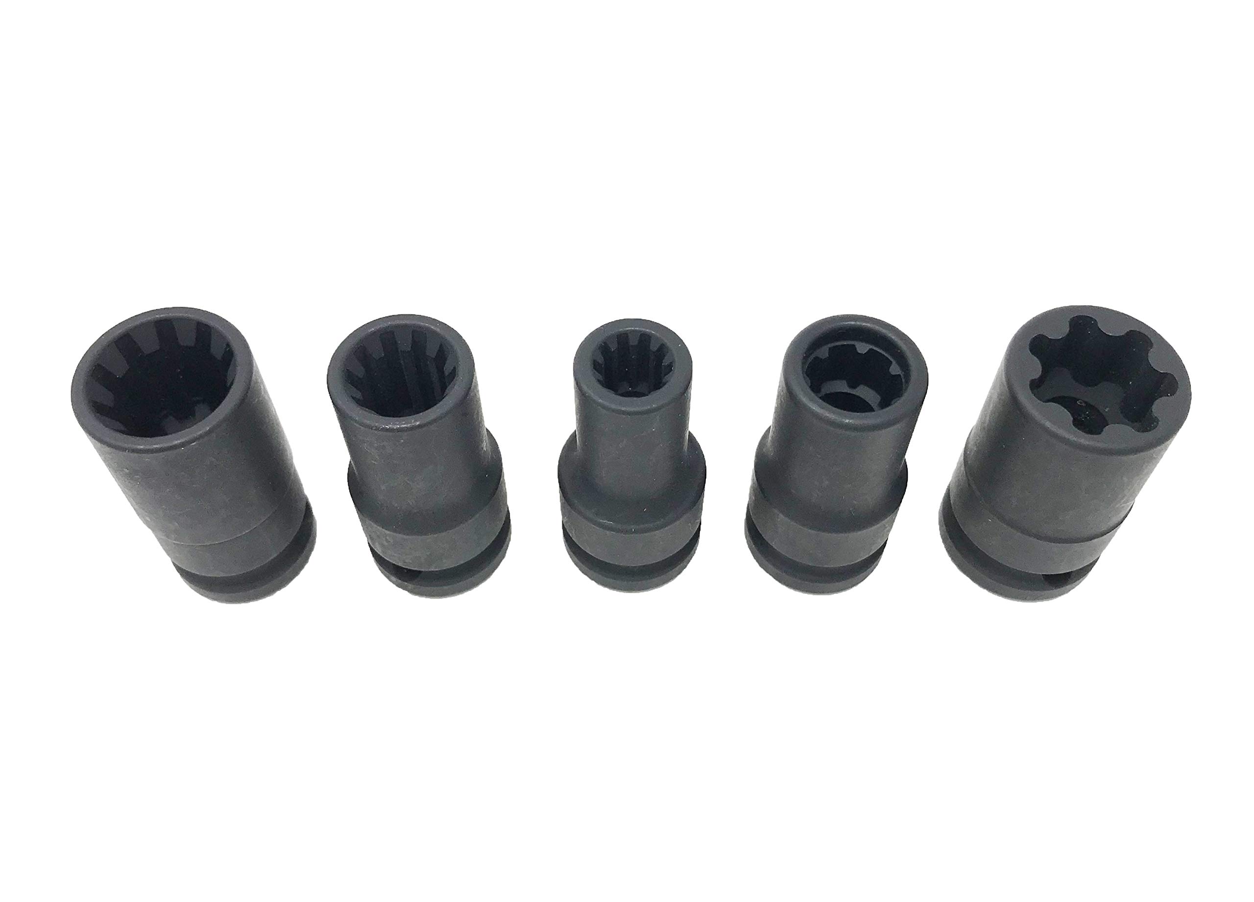 VAG 5pc Brake Caliper Socket Set - CTA Tools 5035 for Auto Repair