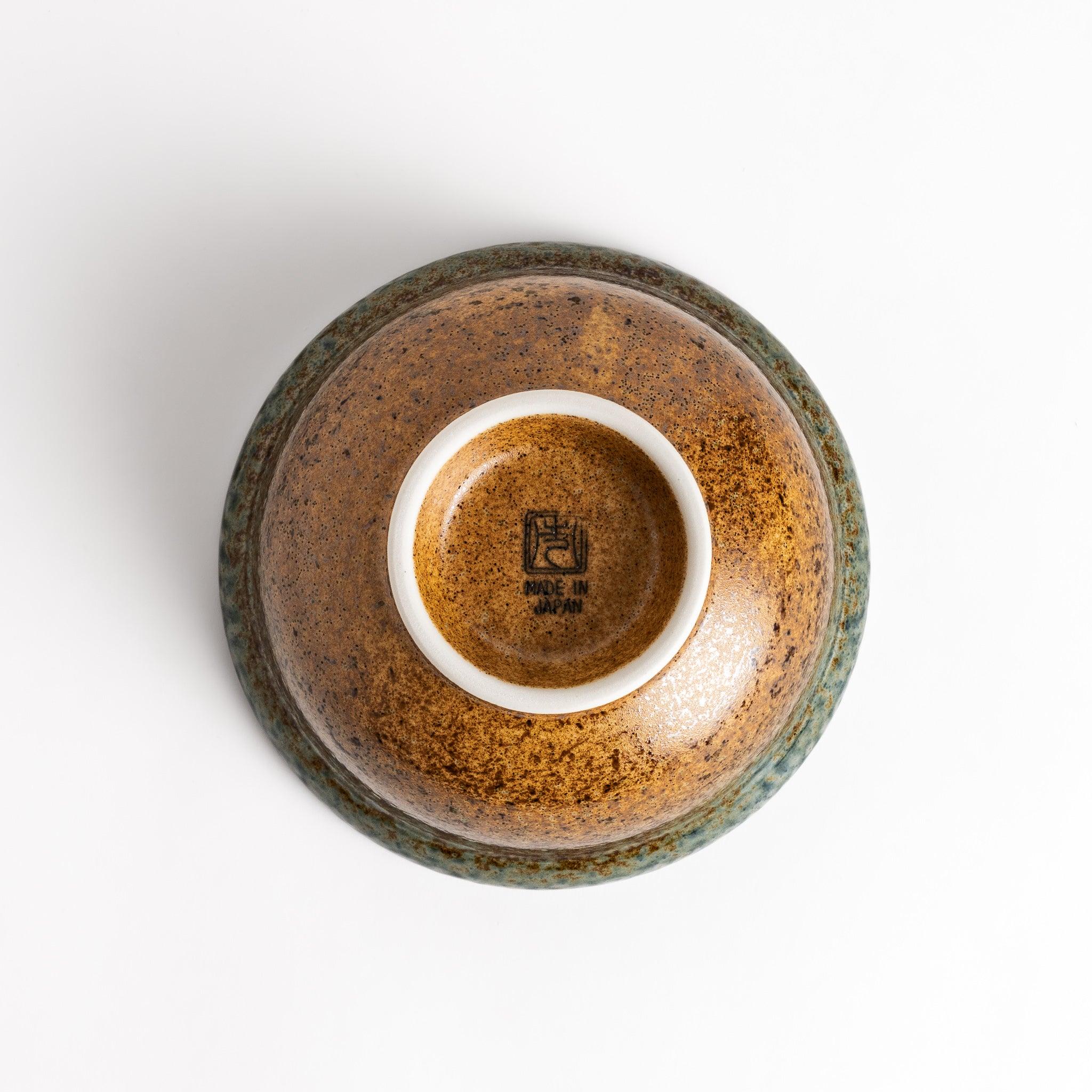 Premium Sandy Indigo Donburi Bowl with Lid - Japanese Rice Bowl for Sushi, Poke & Ramen - Microwave & Dishwasher Safe - Perfect for Home Dining & Meal Prep