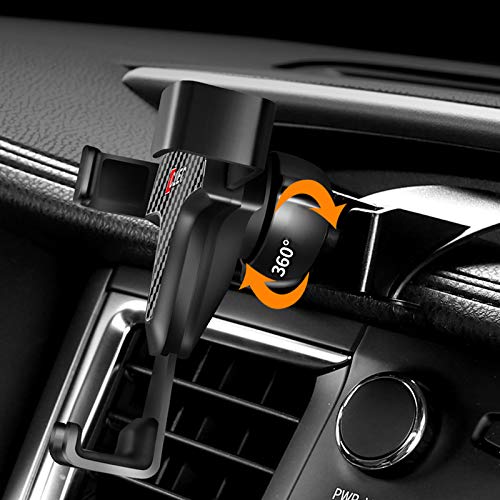 Universal Car Air Vent Phone Mount Holder for Toyota Highlander 2015-2019 - Compatible with iPhone, Samsung & Most Smartphones - Hands-Free Driving Accessories for Safe Navigation & GPS Use