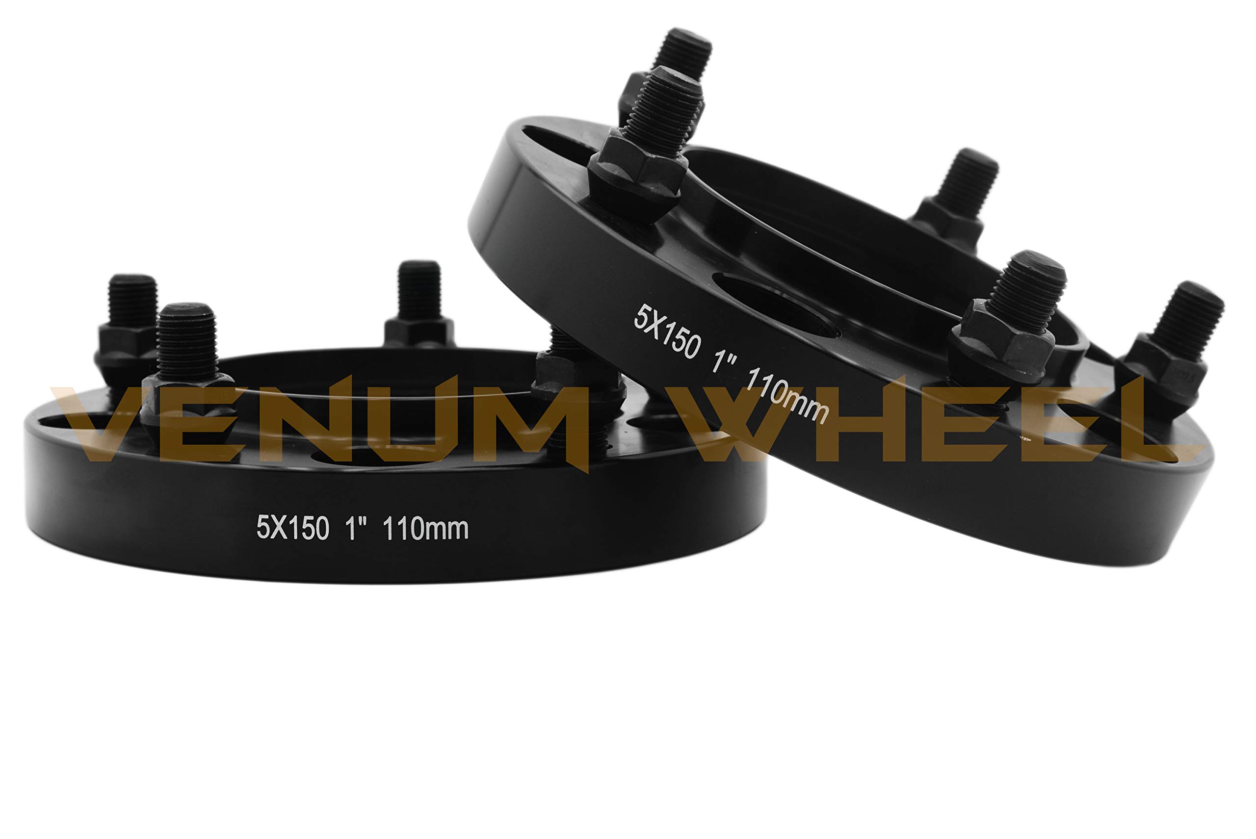 4 Pc 5x150mm Hub Centric Wheel Spacers Adapters for 07-19 Toyota Tundra Sequoia Land Cruiser Lexus - 1