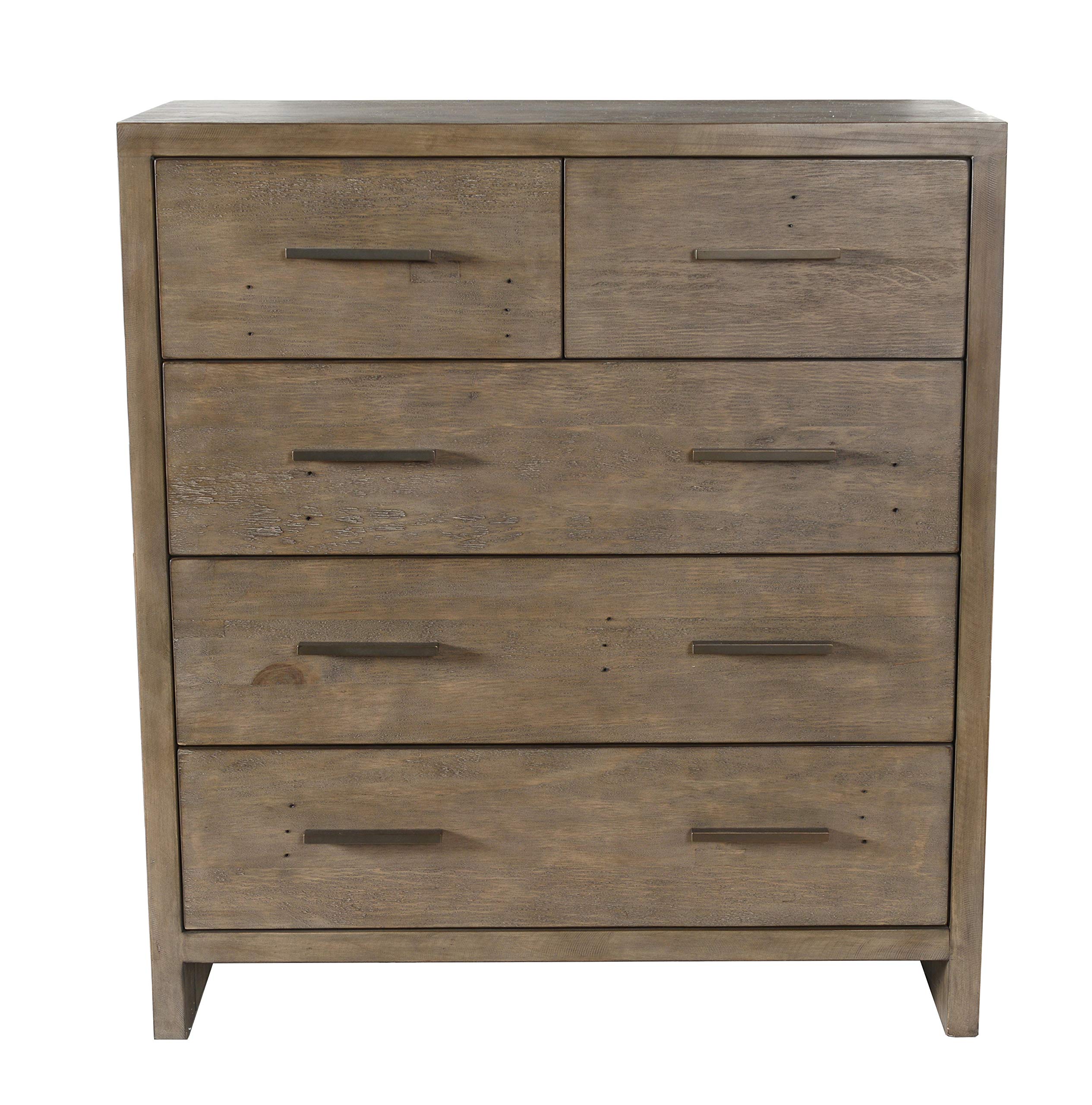Kosas Home Avoca Dresser in Desert Gray Finish - Modern 6-Drawer Bedroom Dresser for Storage & Organization | Perfect for Bedrooms, Guest Rooms & Dorm Decor