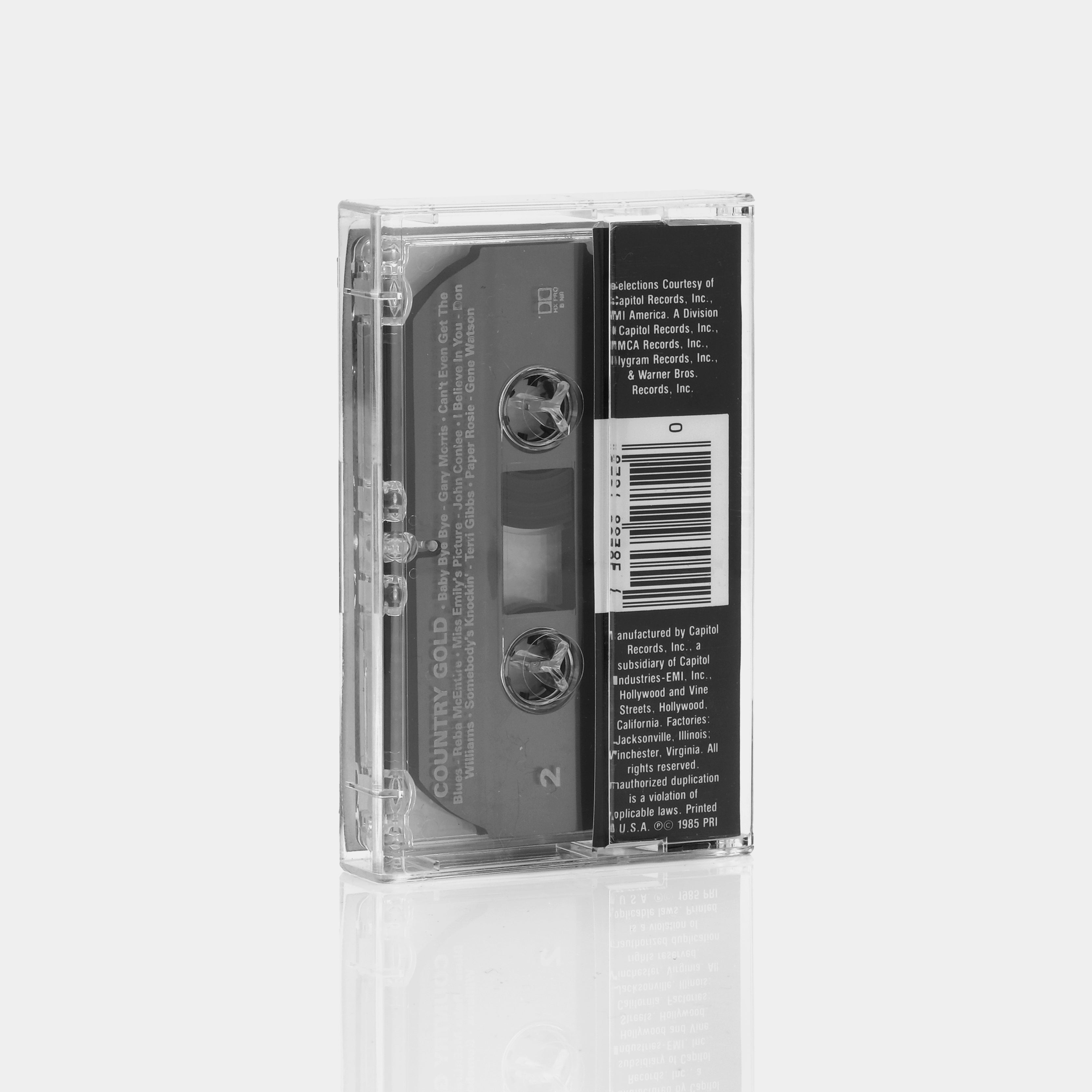 Country Gold Cassette Tape - Vintage Music Collection for Retro Music Lovers | Perfect for Car, Home & Gift Use
