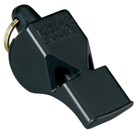 Fox 40 Classic & Classic CMG Whistle 2-Pack - Loud Referee Whistles for Sports, Coaching, Lifeguards & Emergency Situations