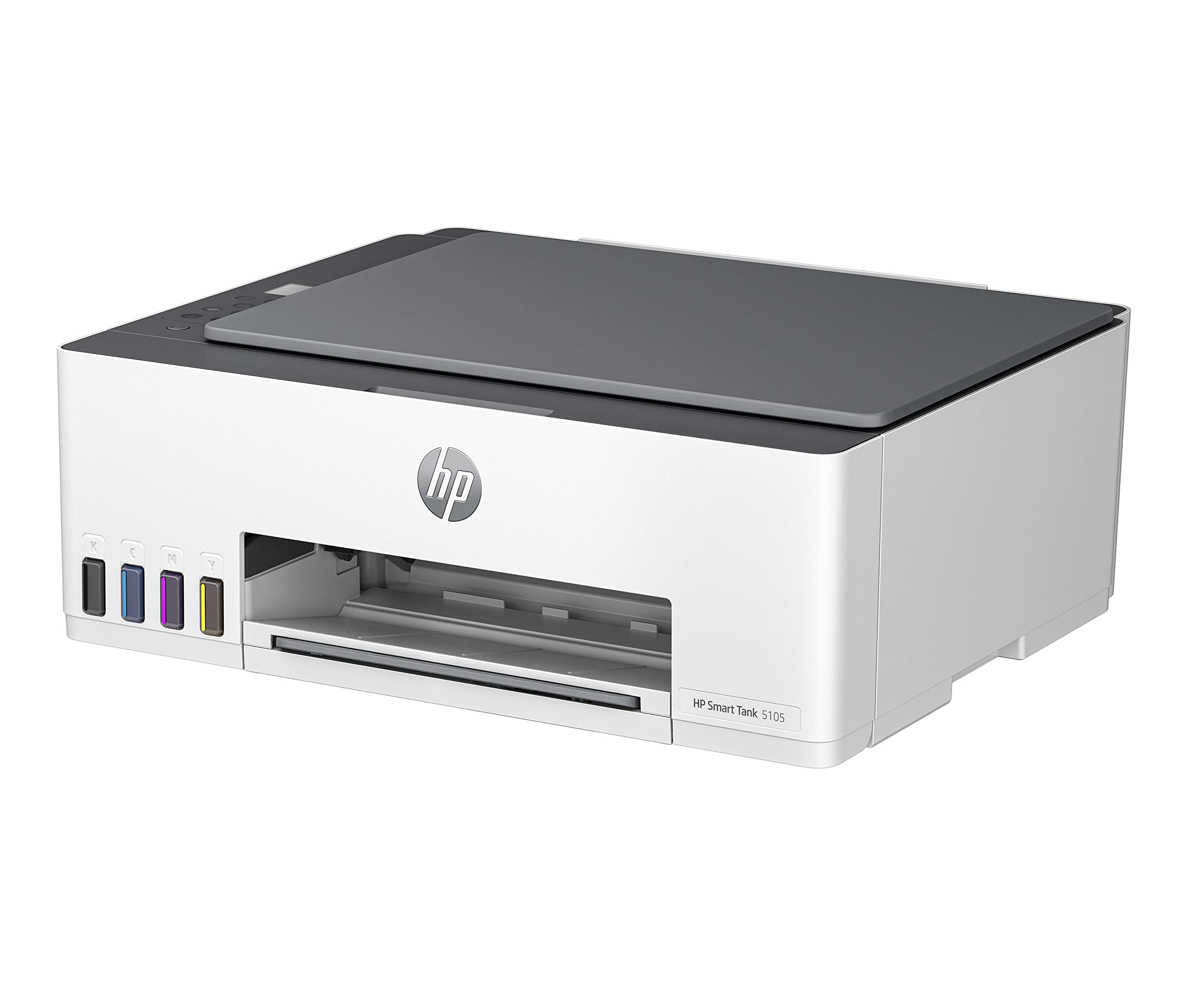 HP Smart Tank 5105 All-in-One Wireless Color Inkjet Printer with Copy, Scan, Fax - A4 Printing, HP Smart App, AirPrint, WiFi Connectivity - Perfect for Home Office & Small Business Printing Needs