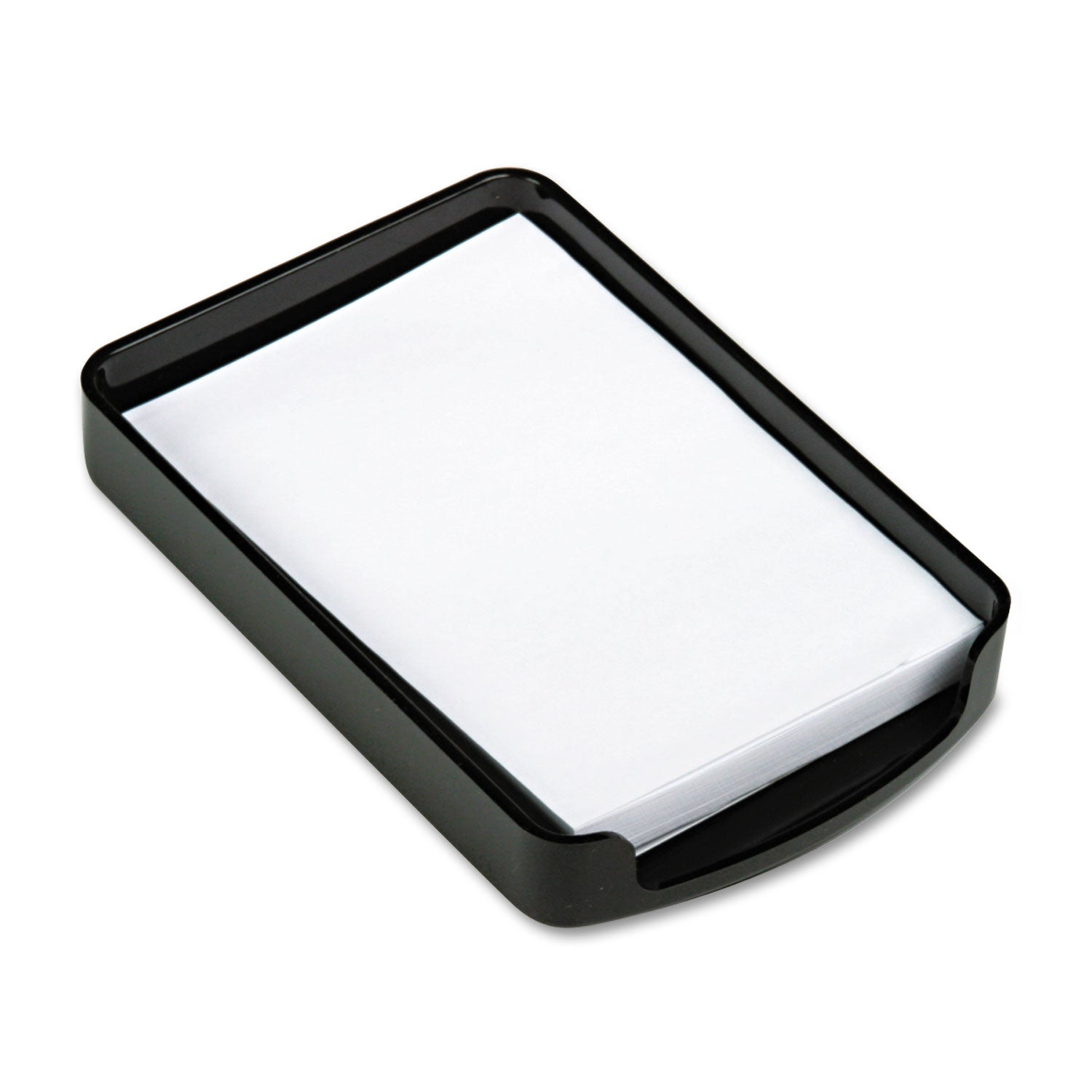 2200 Series Black Plastic Memo Holder - 4