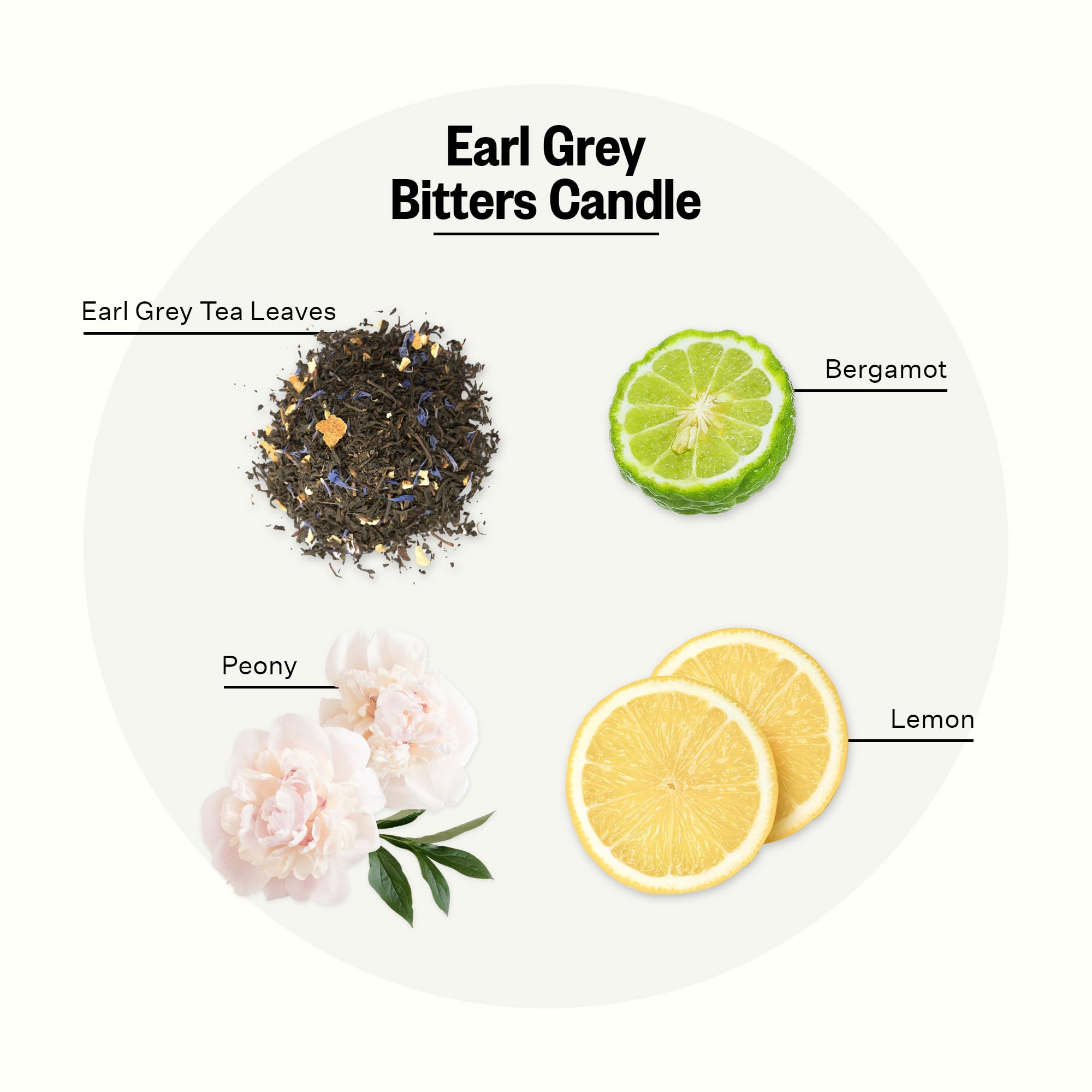 Premium Apotheke 3-Wick Scented Candles - Earl Grey Bitters Fragrance, Long-Lasting Soy Wax, 45+ Hour Burn Time - Perfect for Home Relaxation, Spa Nights & Cozy Evenings
