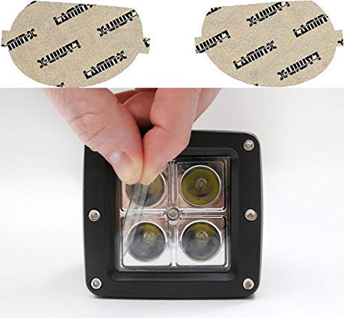 Lamin-x Clear Fog Light Covers for Audi Q7 (2006-2008) | Custom Fit Protection Film | Enhance Visibility & Prevent Damage in Rain, Snow & Off-Road Driving