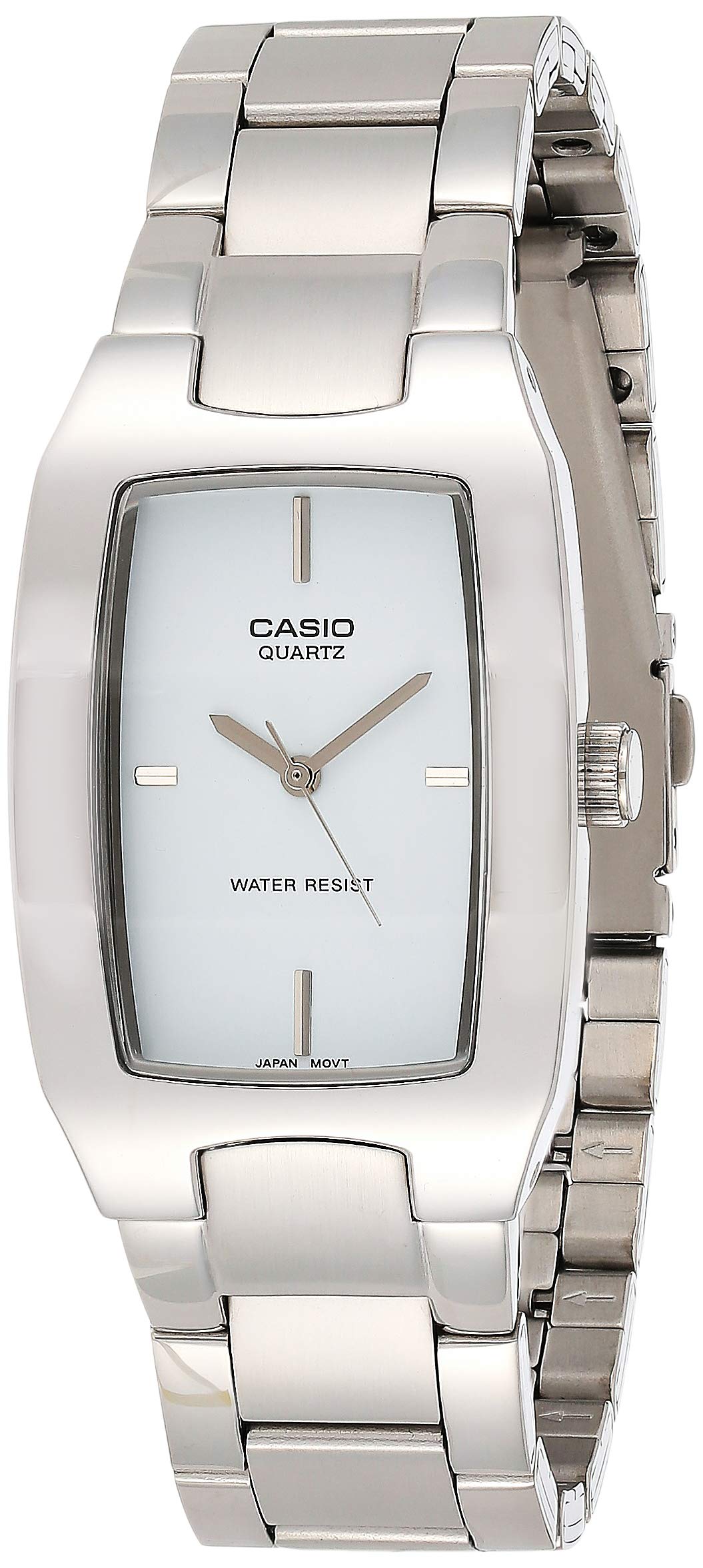 Casio Men's MTP-1165A-7CDF Stainless Steel Watch - Silver Dial, Water Resistant, Date Display - Perfect for Business, Casual Wear & Everyday Use