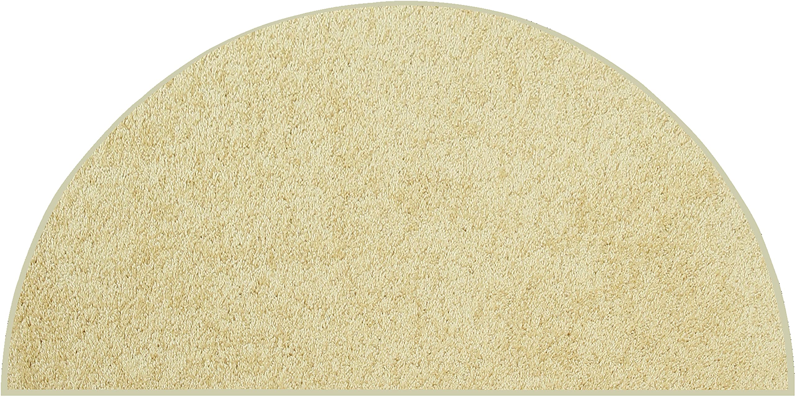 Ambiant Saturn Collection Pet-Friendly Yellow Area Rug 48
