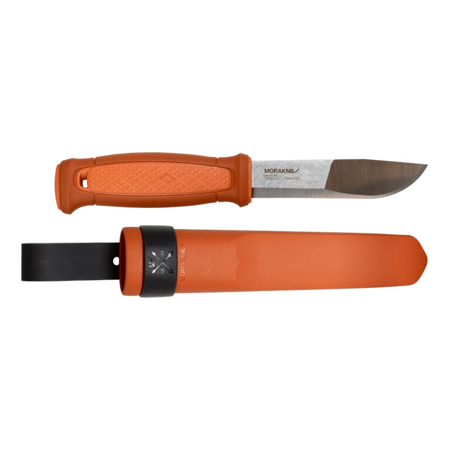 MoraKniv Kansbol Outdoor Survival Knife with Sheath - Perfect for Camping, Hunting, and Bushcraft Activities