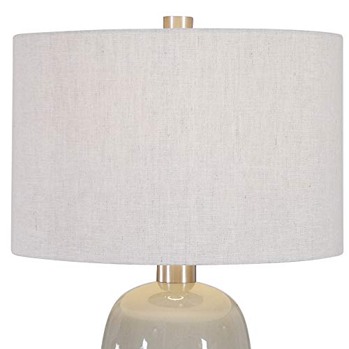 Maggie Ceramic Table Lamp - Modern Decorative Lighting for Living Room, Bedroom & Office - Stylish Home Decor Accent Light with Warm White Glow