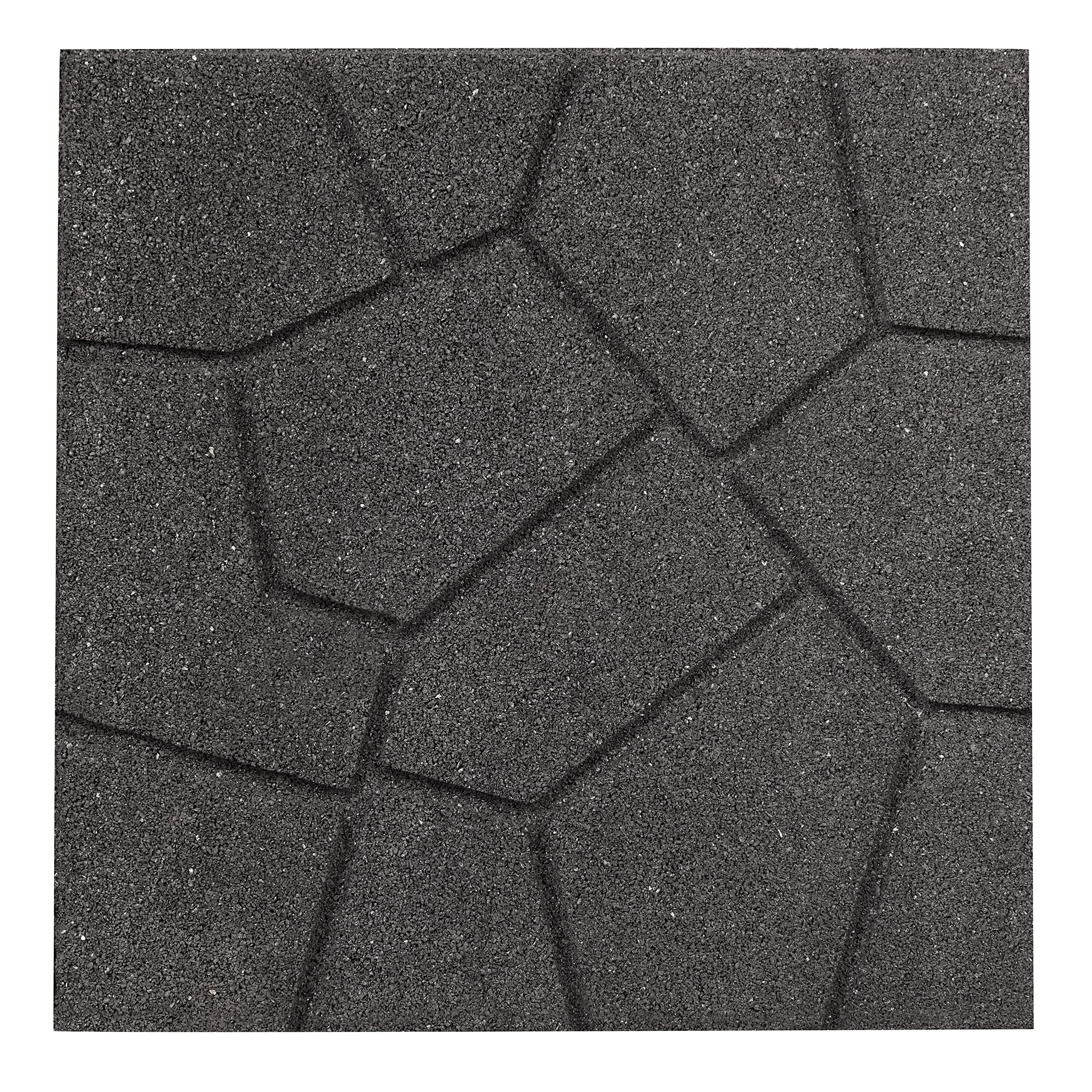 Rubberific Dual-Sided Rubber Paver Tile - 16