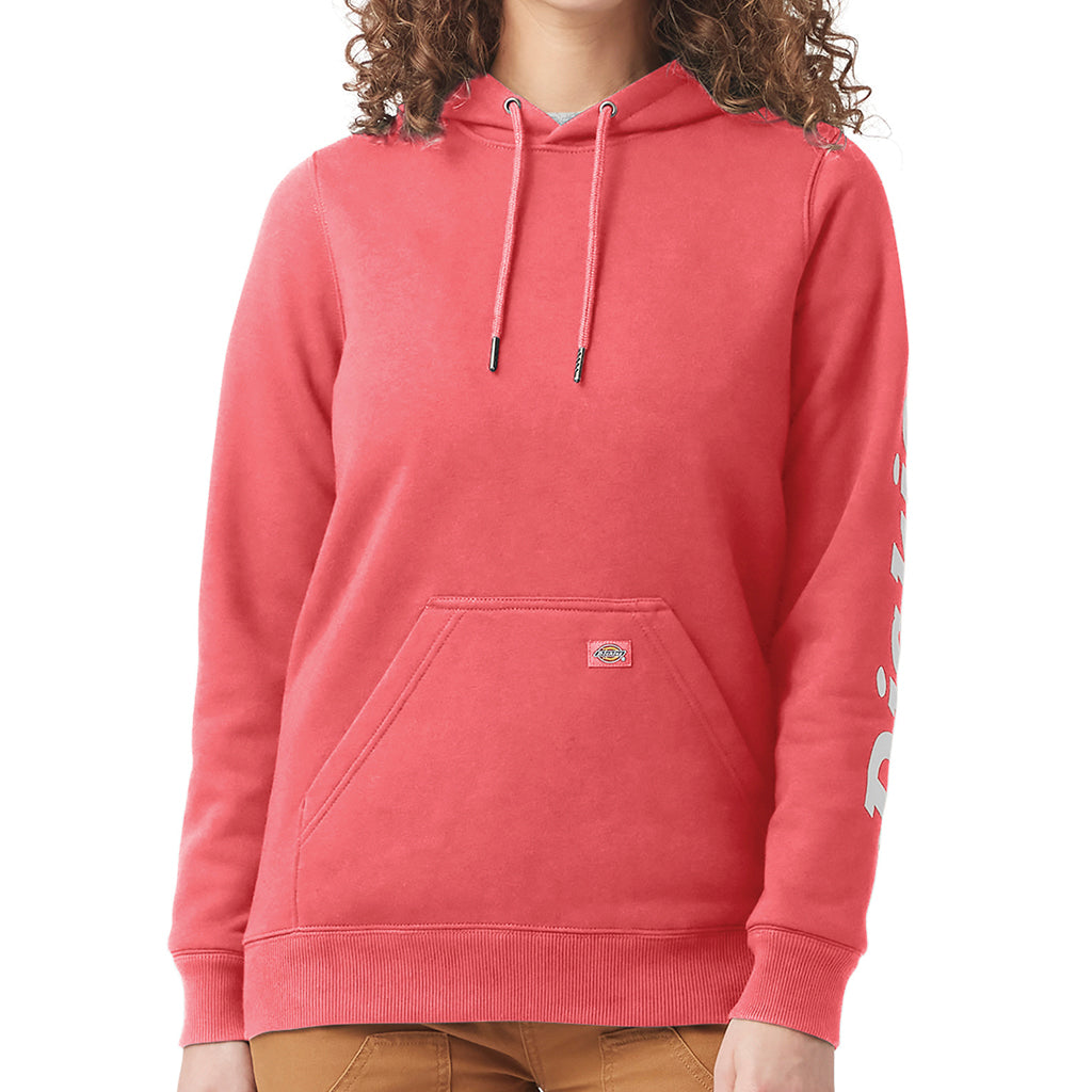 Dickies Women's Graphic Pullover Hoodie - Casual & Comfortable Sweatshirt for Everyday Wear, Work, and Outdoor Activities