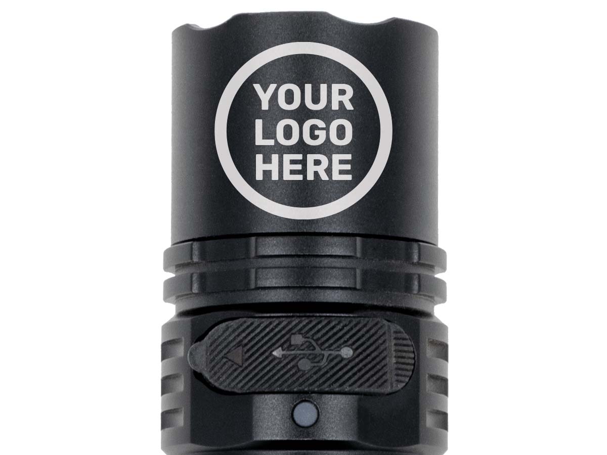 Fenix PD36R PRO Rechargeable Flashlight - 1600 Lumens, IP68 Waterproof, Tactical LED Torch for Camping, Hiking, Emergency & Outdoor Adventures (Custom Engraving Available)