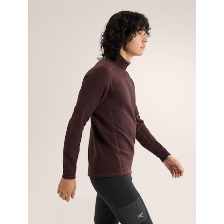 Arc'teryx Men's Rho Heavyweight Zip Neck Baselayer - Thermal Merino Wool Long Sleeve Shirt for Winter Hiking, Skiing & Outdoor Activities