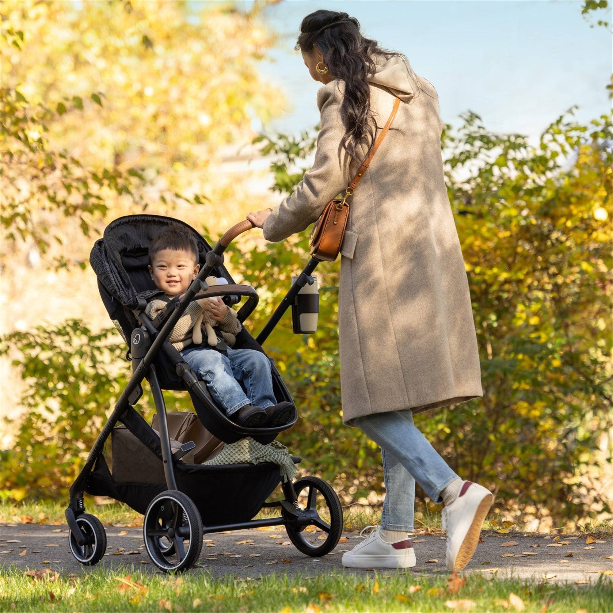 Evenflo Shyft Intuiti Travel System - Lightweight Stroller & Infant Car Seat Combo for Safe & Convenient Travel | Perfect for Newborns, Airports, Shopping & Family Outings