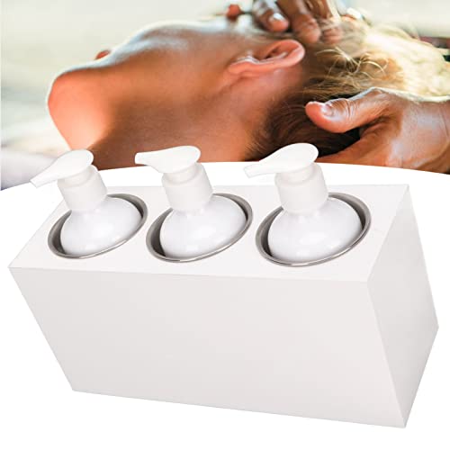 Fast Heating Massage Oil Warmer with 9 Adjustable Settings & 3 Removable Bottles - Perfect for Salon, Spa, and Home Relaxation Therapy
