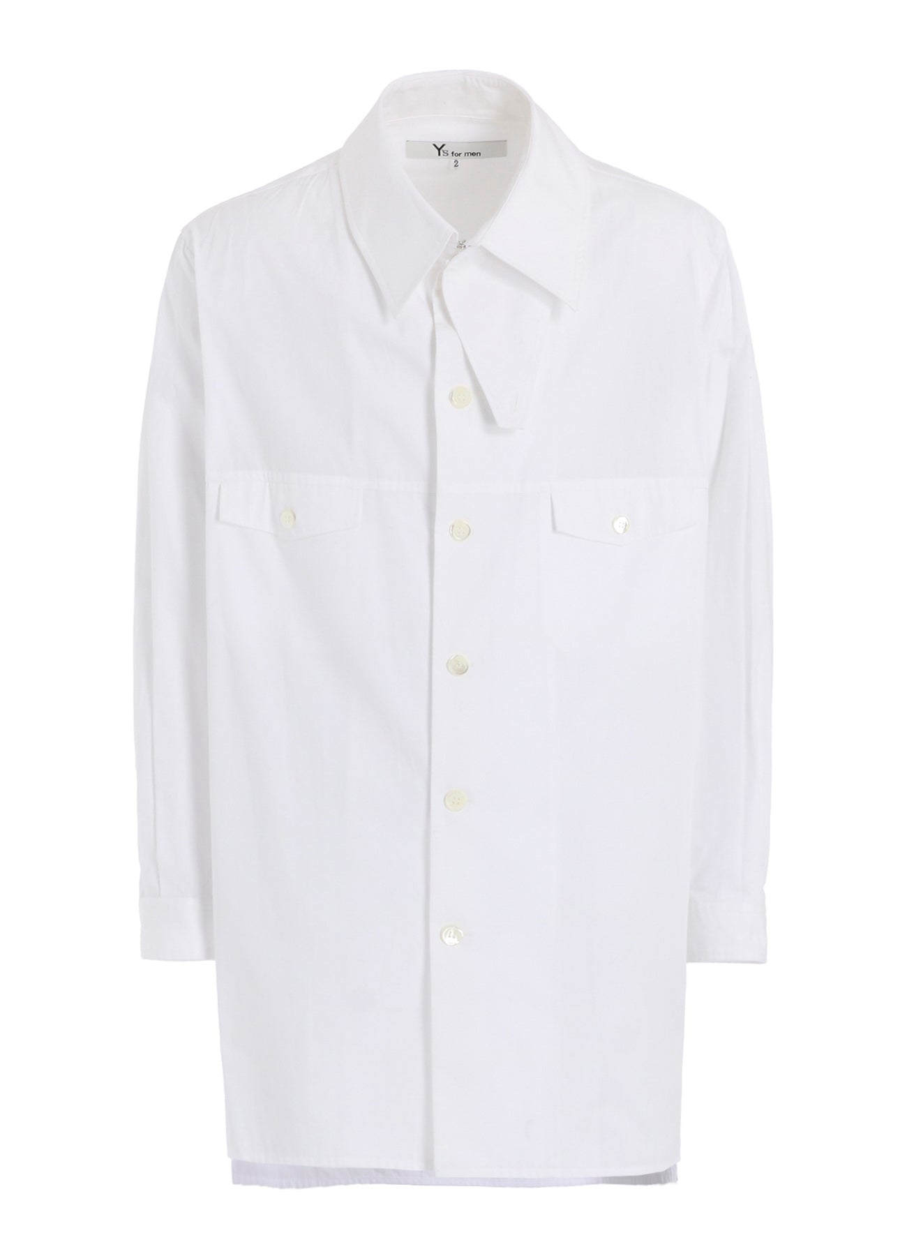 40 Broad Chin Flap Panel Shirt for Men - Stylish Casual Button Down Shirt with Unique Design - Perfect for Office, Date Night & Weekend Outings