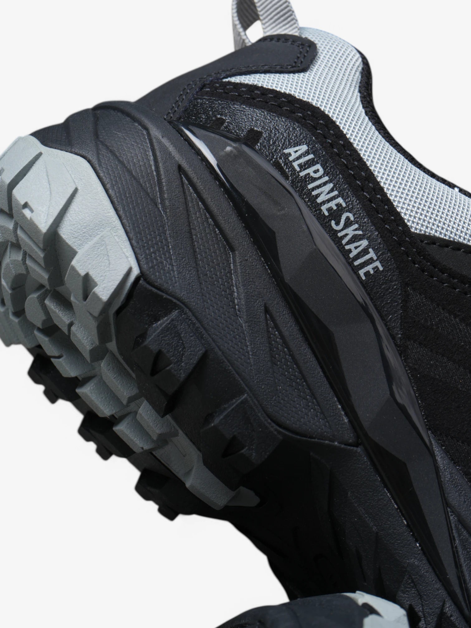 **Ajanta Alpine Skate Shoes for Men & Women - Black & Grey Sneakers for Skateboarding, Casual Wear & Street Style**