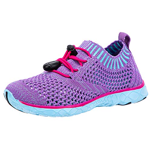Purple/Light Blue/Knit