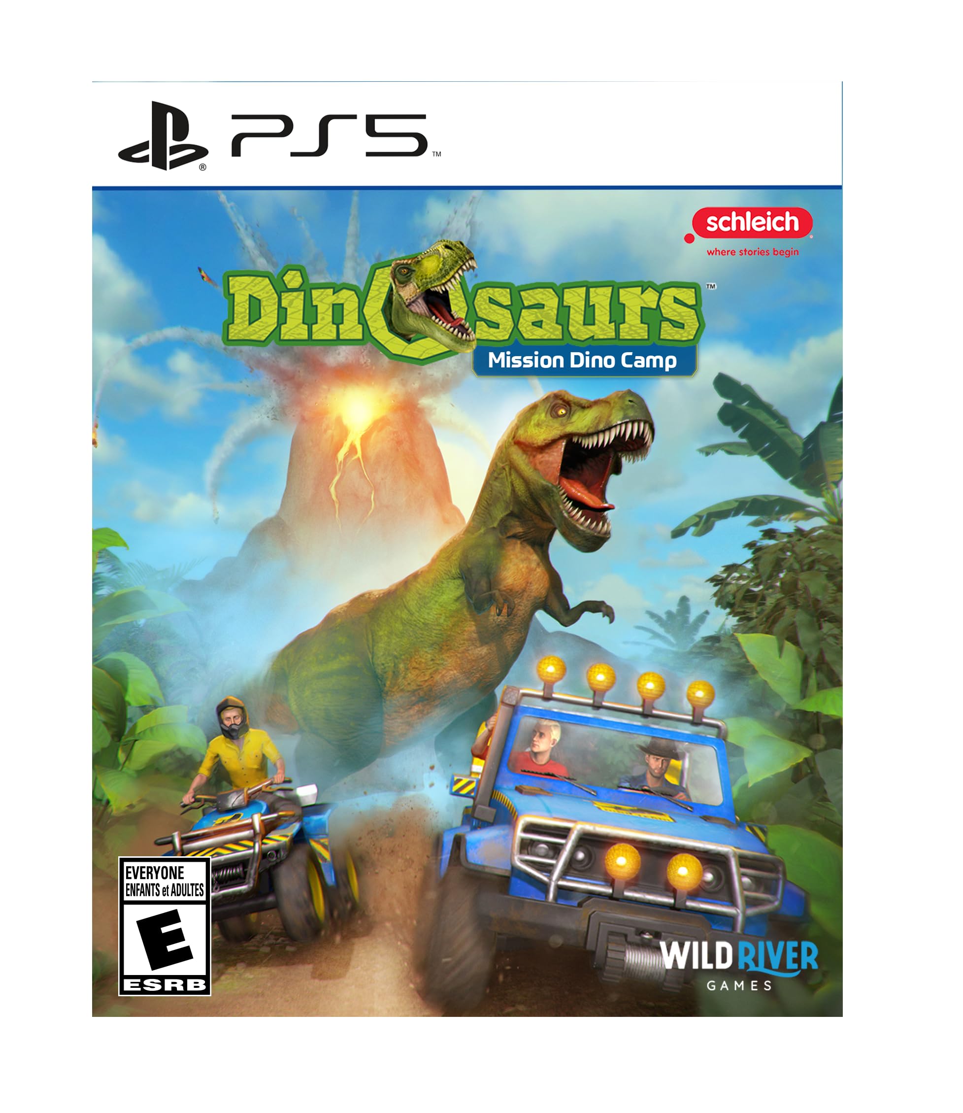 Dinosaurs Mission Dino Camp - PS5 Adventure Game | Explore Prehistoric Worlds & Complete Exciting Missions | Perfect for Family Game Nights & Dinosaur Enthusiasts