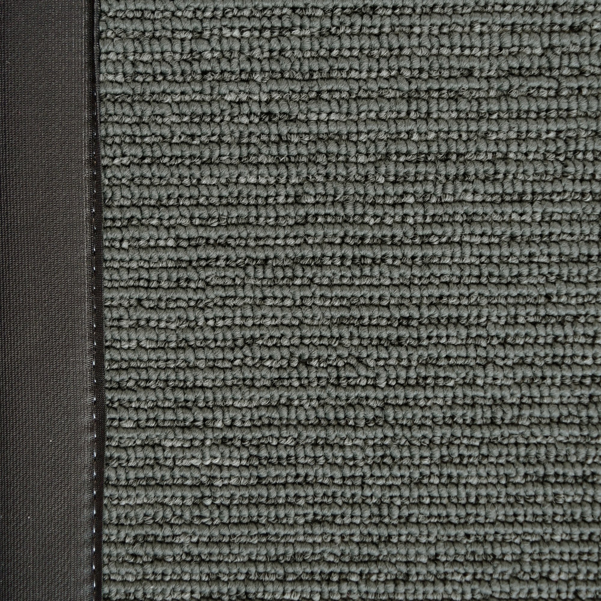iCustomRug Synthetic Sisal Runner Rug - Soft Stain Resistant Easy Clean Graphite 28.5