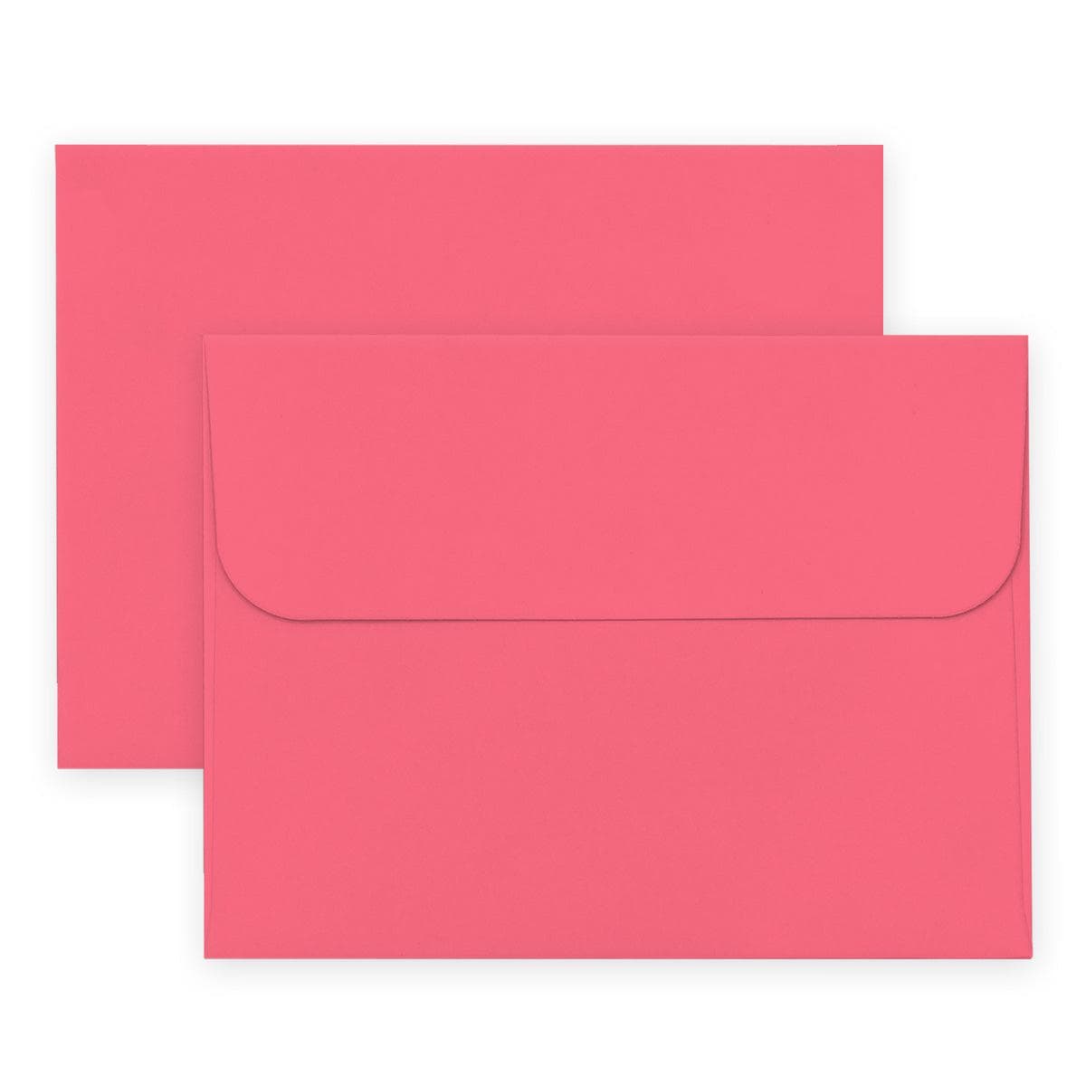 Premium Coral Berry Envelopes - 12 Pack for Greeting Cards, Wedding Invitations & Business Correspondence - Elegant Stationery for Special Occasions