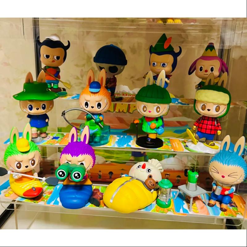 Labubu The Monsters Camping Series Complete Figure Set - Collectible Vinyl Toys for Display & Gifts (Perfect for Home Decor, Office Display, and Anime Collections)