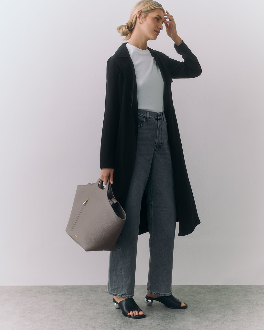 Luxury Women's Silk Classic Trench Coat - Elegant Waterproof Long Raincoat for Business & Formal Occasions | Perfect for Office Wear, Weddings & Special Events