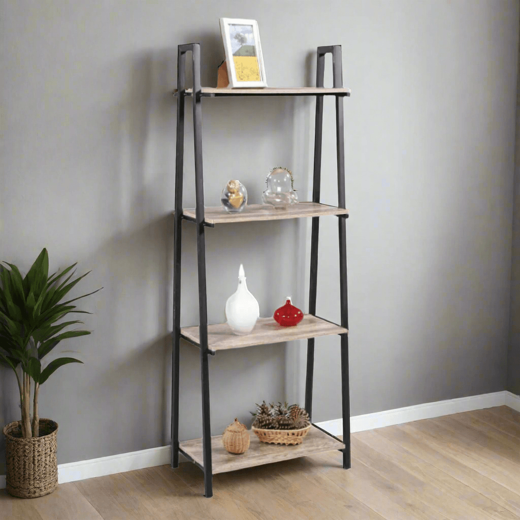 Fenwick Wooden Display Unit & Bookshelf - Modern Storage Shelf for Home Office, Living Room, Bedroom - Perfect for Organizing Books, Decor, and Collectibles