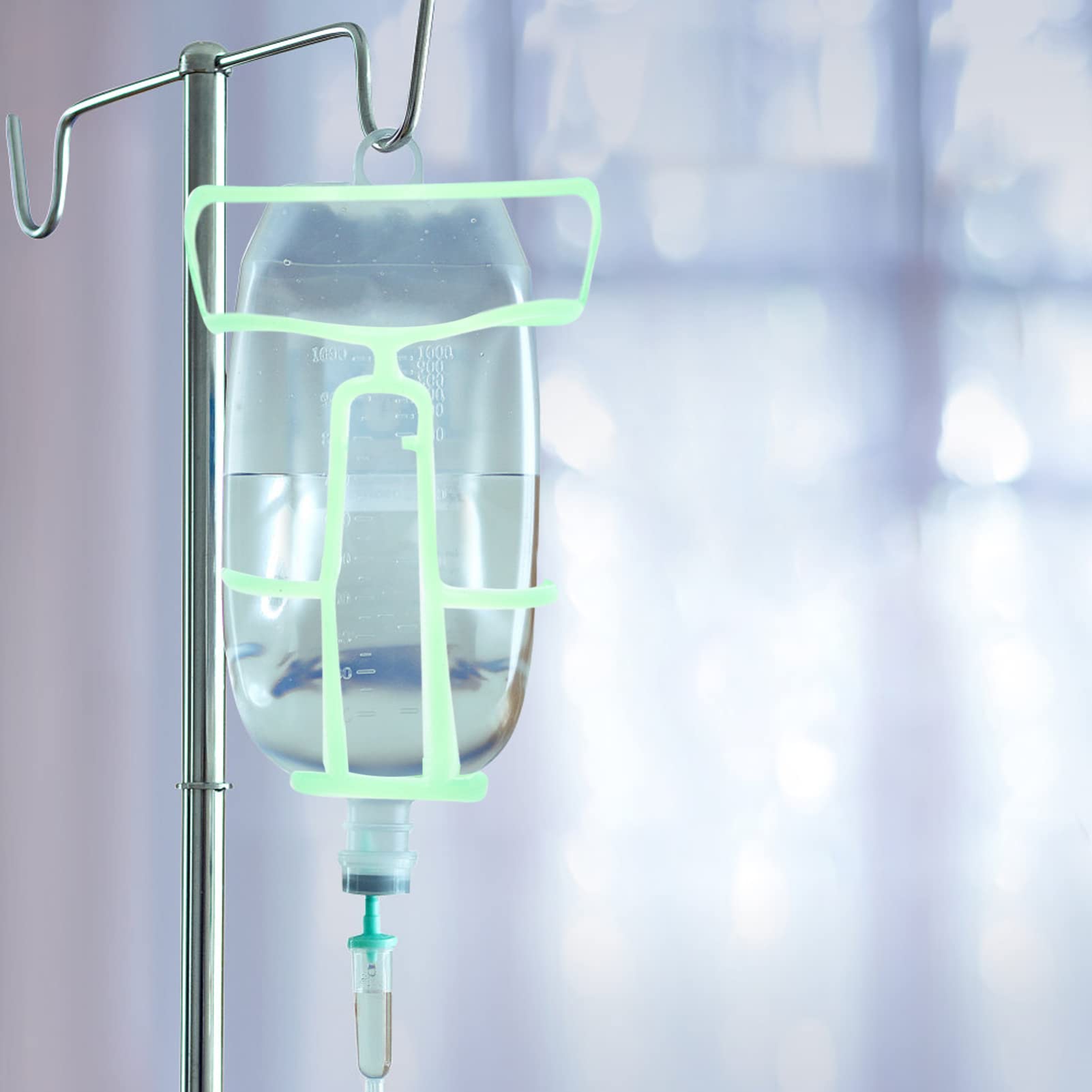 36pcs Infusion Bottle Hanging Nets - Saline Bottle Holders & Covers for IV Storage, Portable Medical Supplies - Perfect for Hospitals, Clinics, and Home Healthcare Use
