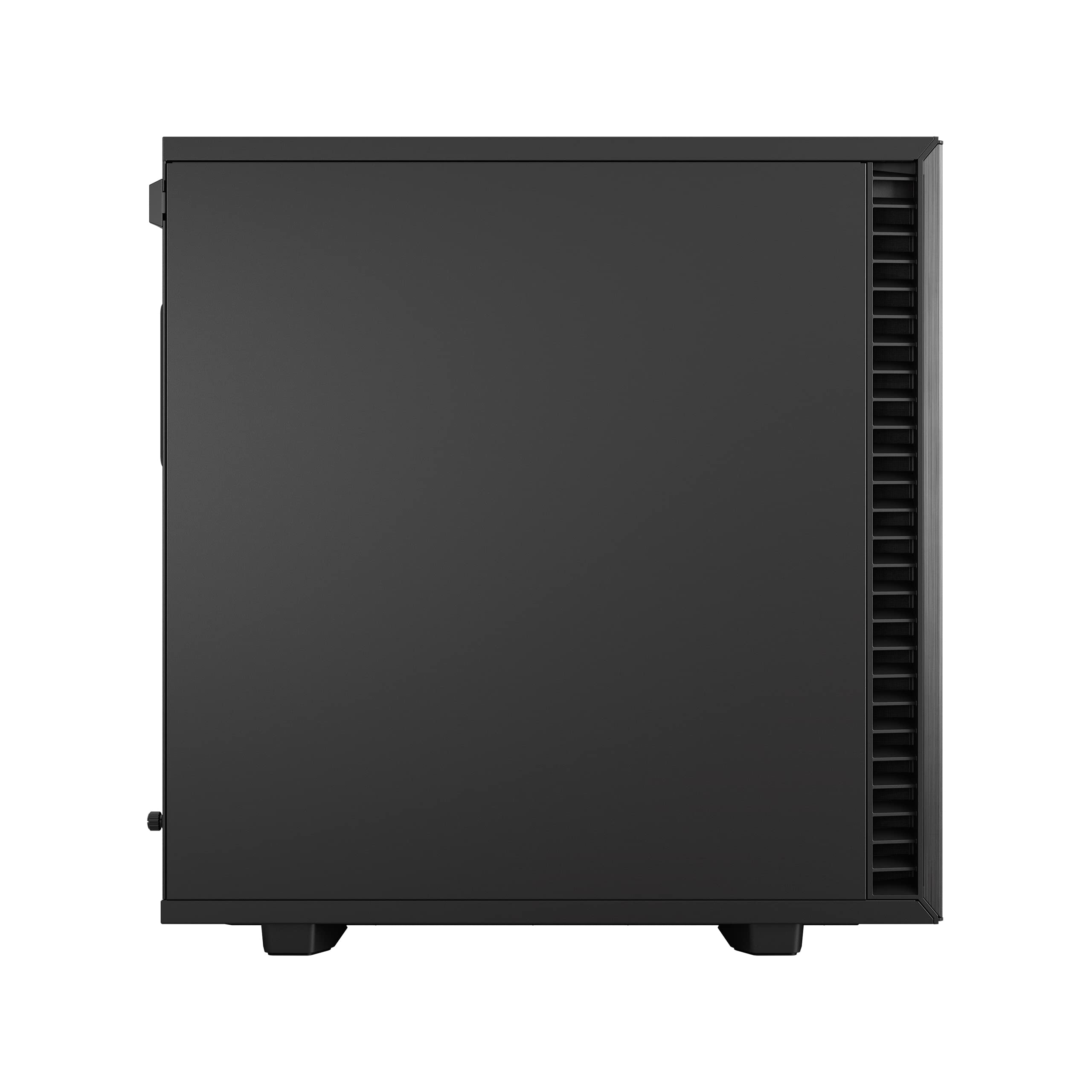 Fractal Design Define 7 Mini Black Micro ATX PC Case - Brushed Aluminum/Steel, Silent Mini Tower Computer Chassis for Home/Office/Gaming Workstation