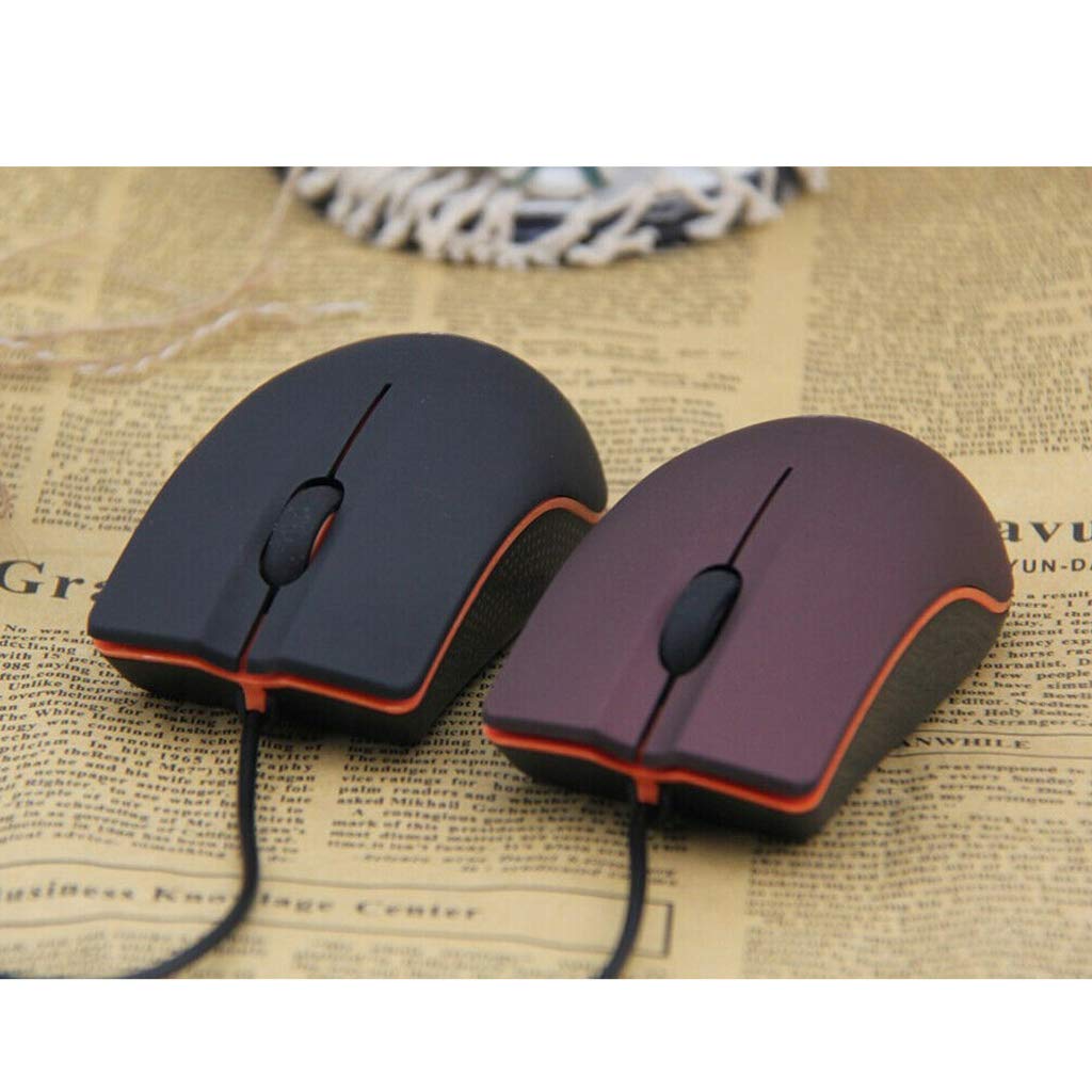 GSZFSM001 USB Wired Gaming Mouse - 1200 DPI Optical Gaming Mouse with 130cm Cable, Portable Frosted Surface for PC/Laptop Gamers | Perfect for FPS, MOBA & Office Work