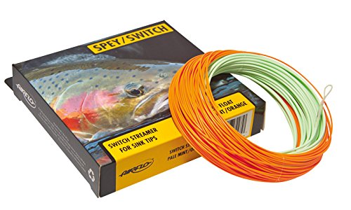AIRFLO Switch Streamer 10' Floating Polyleader WF Fly Fishing Line - Perfect for Streamer Fishing in Rivers and Lakes