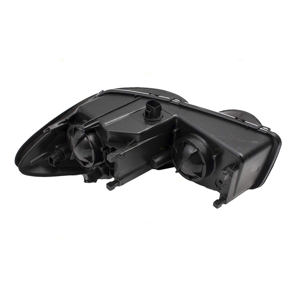 Brock Replacement Headlight Assembly Set - Driver & Passenger Side Compatible with 2005-2009 Buick LaCrosse (Part #25942066, 25942067) - Perfect for Night Driving & Foggy Conditions