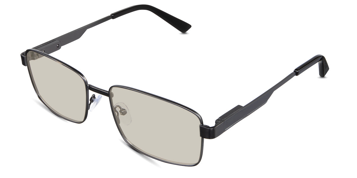 Leo Men's Prescription Tinted Glasses - Stylish & UV Protection for Driving, Outdoor Activities & Fashion