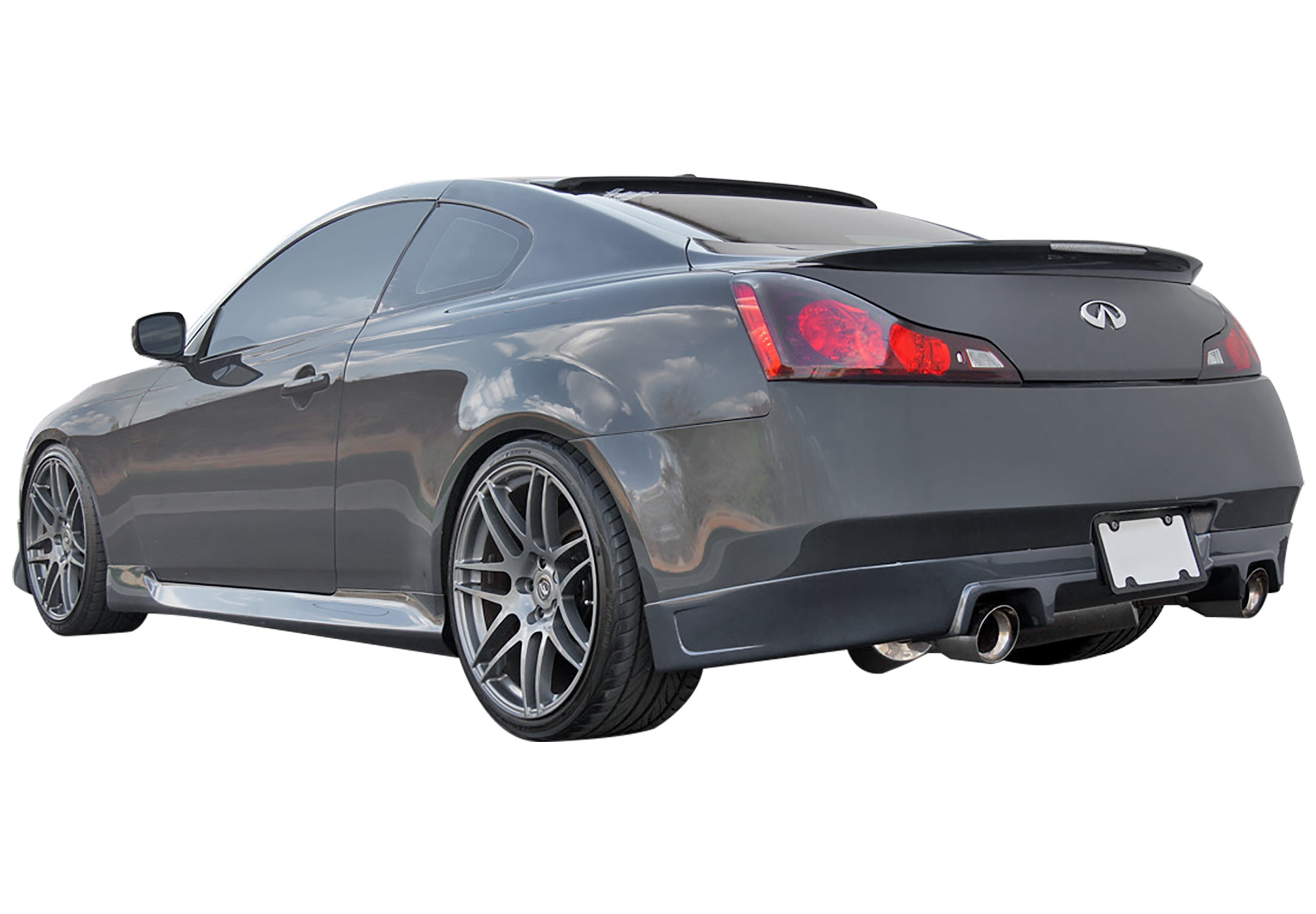 2008-2013 Infiniti G37 Coupe Rear Roof Spoiler - KB11924 - High Performance Carbon Fiber Trunk Lip for Enhanced Aerodynamics & Sporty Style - Perfect for Car Enthusiasts & Street Racing