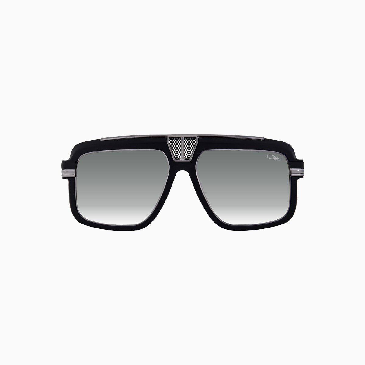 Cazal 678 Black Silver Sunglasses for Men & Women - Retro Vintage Style UV Protection - Perfect for Outdoor Activities, Driving, and Fashion Accessories