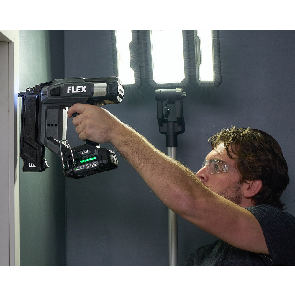FLEX FX4331 1A 18 Gauge Brad Nailer Kit - Professional Cordless Nail Gun for Woodworking, Carpentry & DIY Home Projects