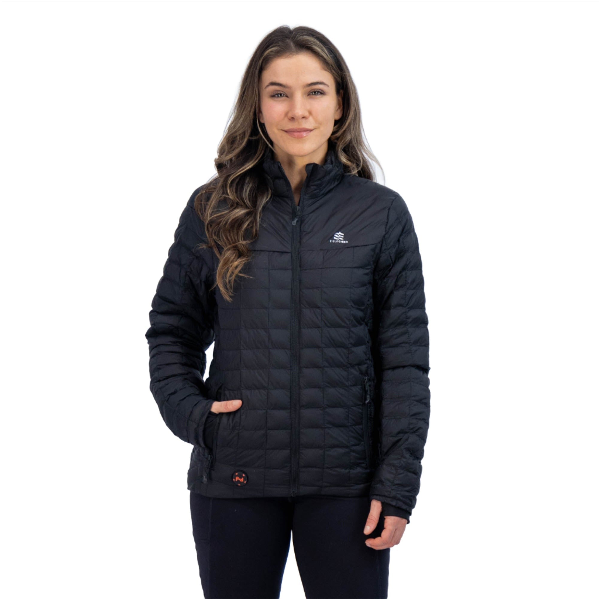 Women's Backcountry Heated Jacket - Battery-Powered Winter Coat with Adjustable Heat for Skiing, Hiking & Outdoor Adventures