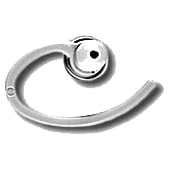 Motorola 5080369E39 Extra Large Beige Earpiece - Comfortable Headset for Office, Call Center & Customer Service Professionals